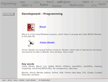 Tablet Screenshot of development.root-1.de